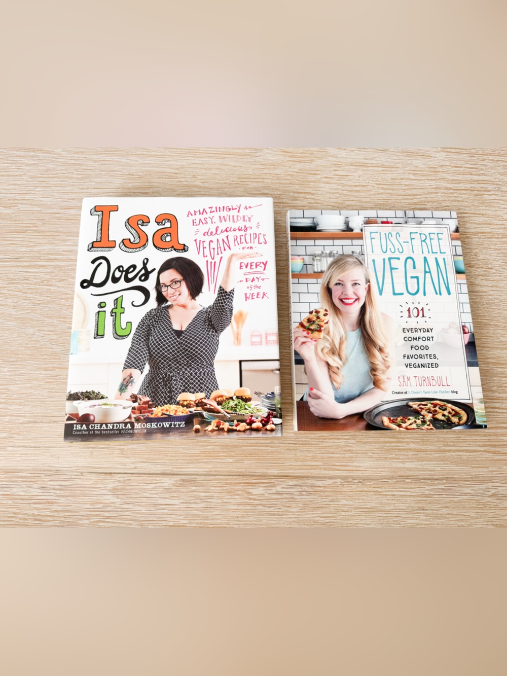 Isa Does It Vegan Cookbook and Fuss-free Vegan Cookbook Bundle